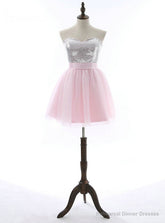 Sequins Mini Dresses for Graduation Cheap Homecoming Dresses